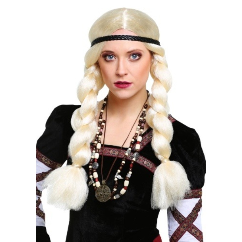 Blonde Viking Wig