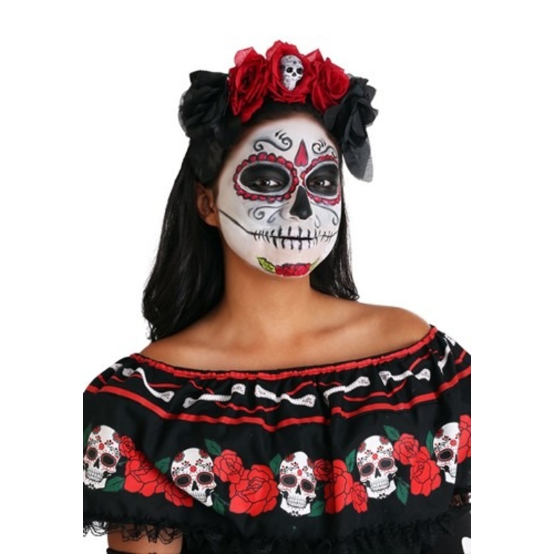 Day of the Dead Flower Headband