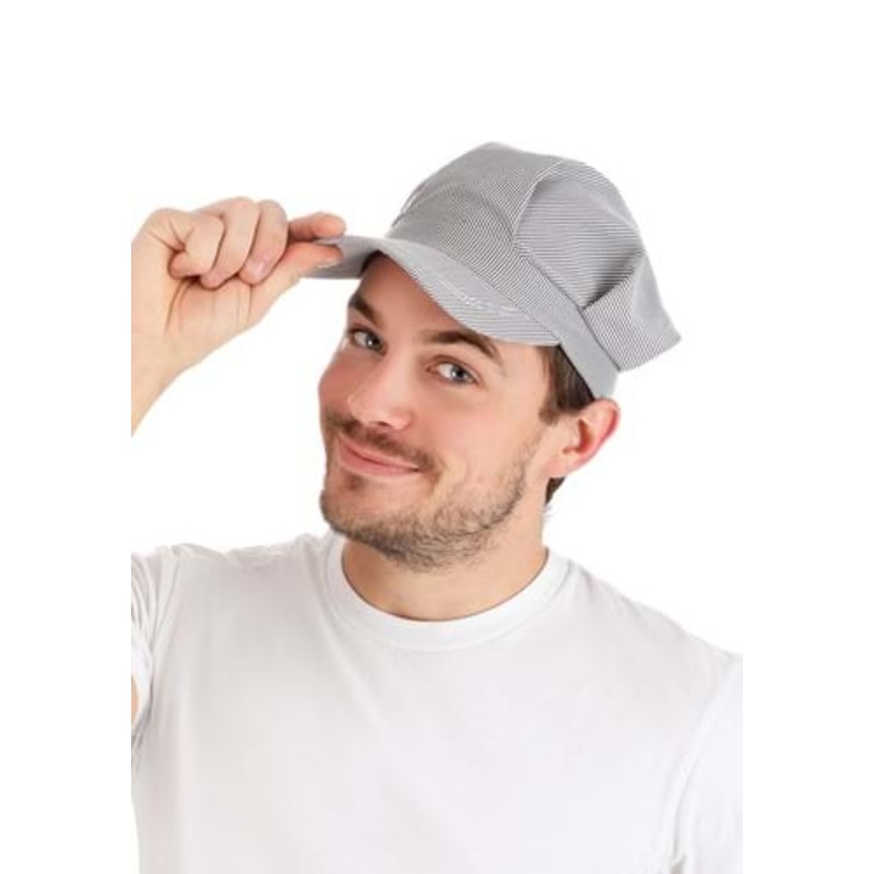 Deluxe Train Engineer Costume Hat for Adults