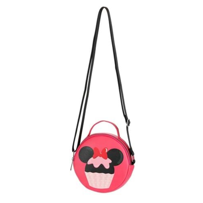 Minnie Mouse Cupcake Round Crossbody Bag