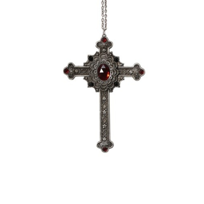 Nun Gothic Cross Necklace