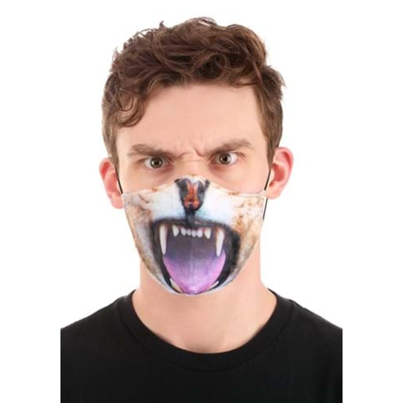 Roaring Lion Sublimated Face Mask for Adults