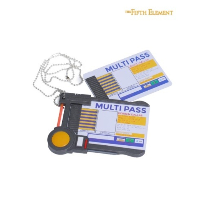 The Fifth Element Multipass Badge Costume Accessory