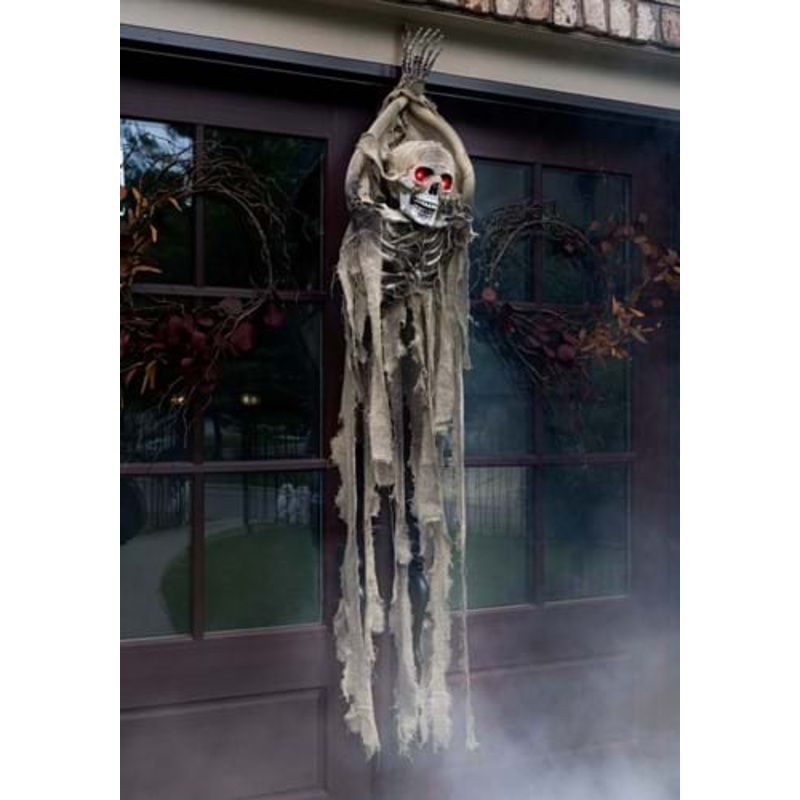 2.5FT Hanging Animated Skeleton Halloween Decoration