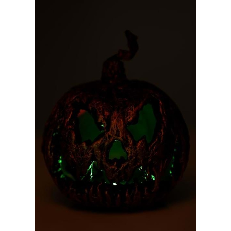 8.5-Inch Pumpkin with Color Change LED Lights Halloween Decoration