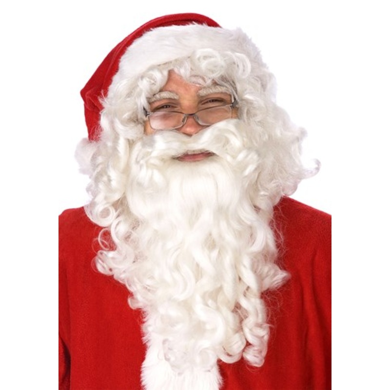 Adult Santa Claus Wig and Beard Set Standard