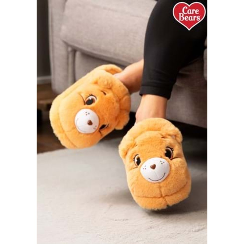 Adult Tenderheart Care Bear Slippers Large/X-Large