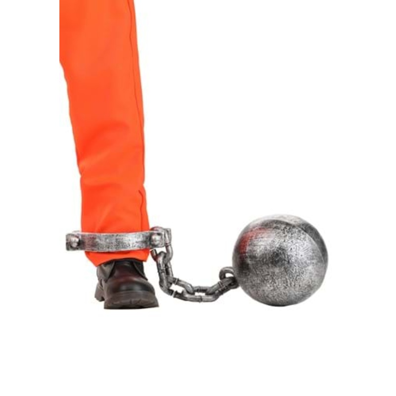 Ankle Ball and Chain Costume Accessory