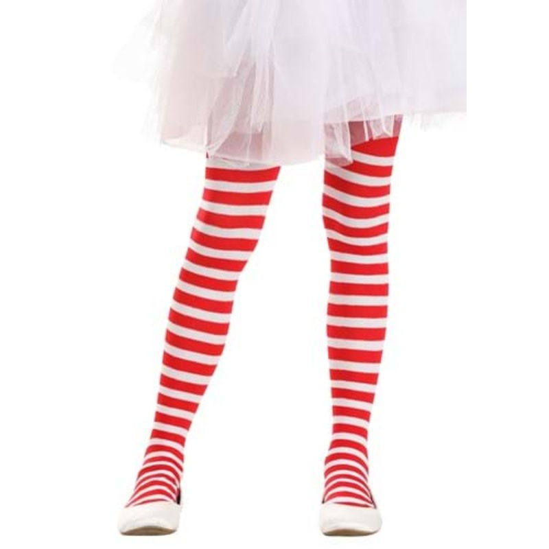 Candy Stripe Tights for Girls Standard