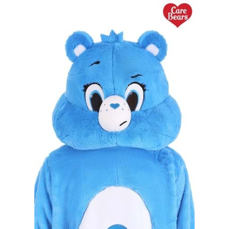 Care Bears Grumpy Bear Mascot Mask for Adults