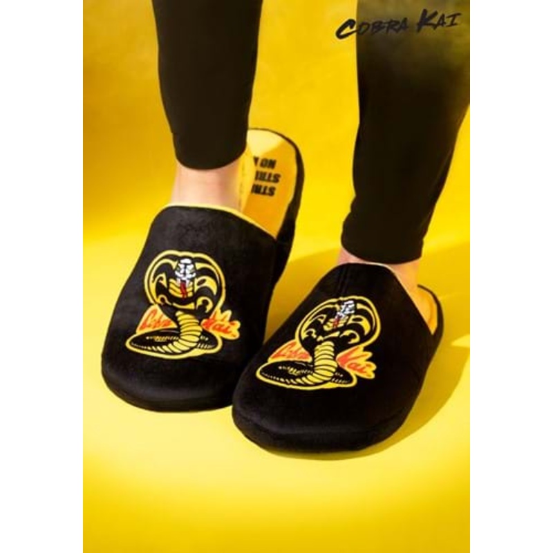 Cobra Kai Adult Slip On Slippers Small/Medium