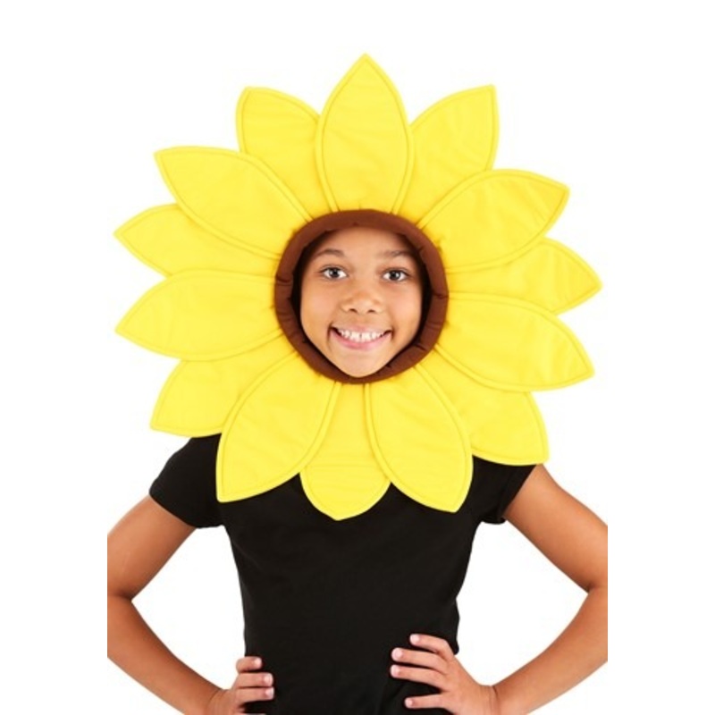 Deluxe Sunny Sunflower Hood Standard