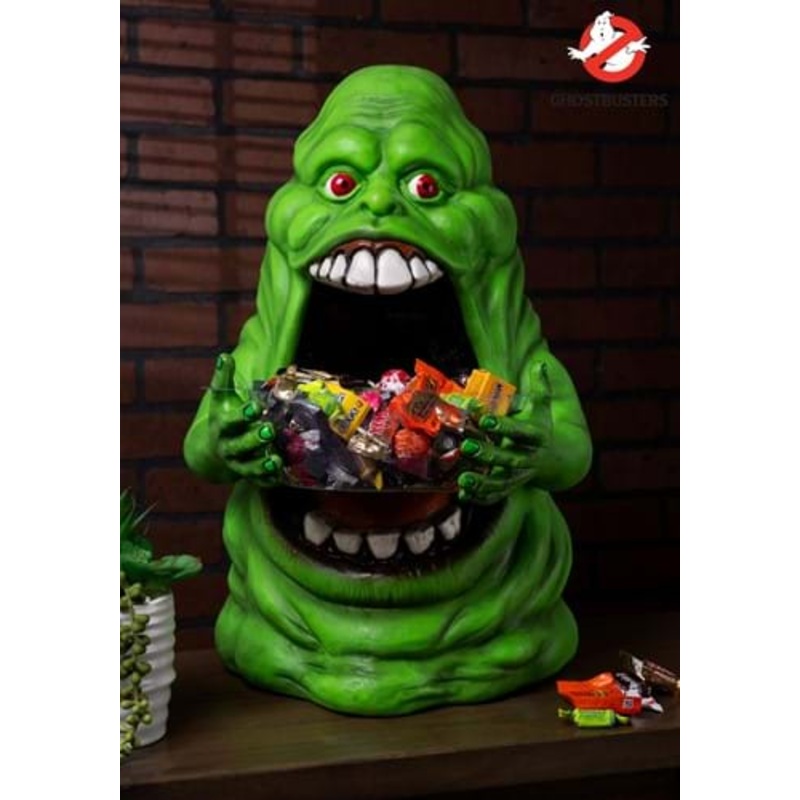 Ghostbusters Slimer Candy Bowl Halloween Decoration