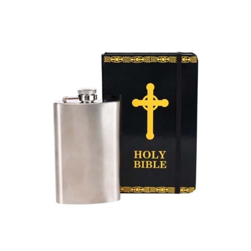 Holy Bible Accessory Costume Flask