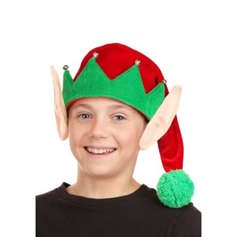 Kid's Costume Soft Elf Hat with Ears Standard