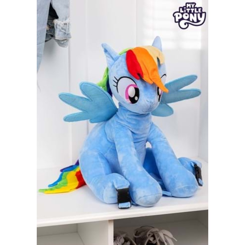 Kid's My Little Pony Rainbow Dash Plush Backpack Standard