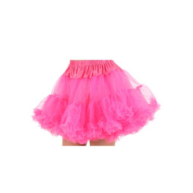 Plus Size Hot Pink Costume Petticoat for Adults