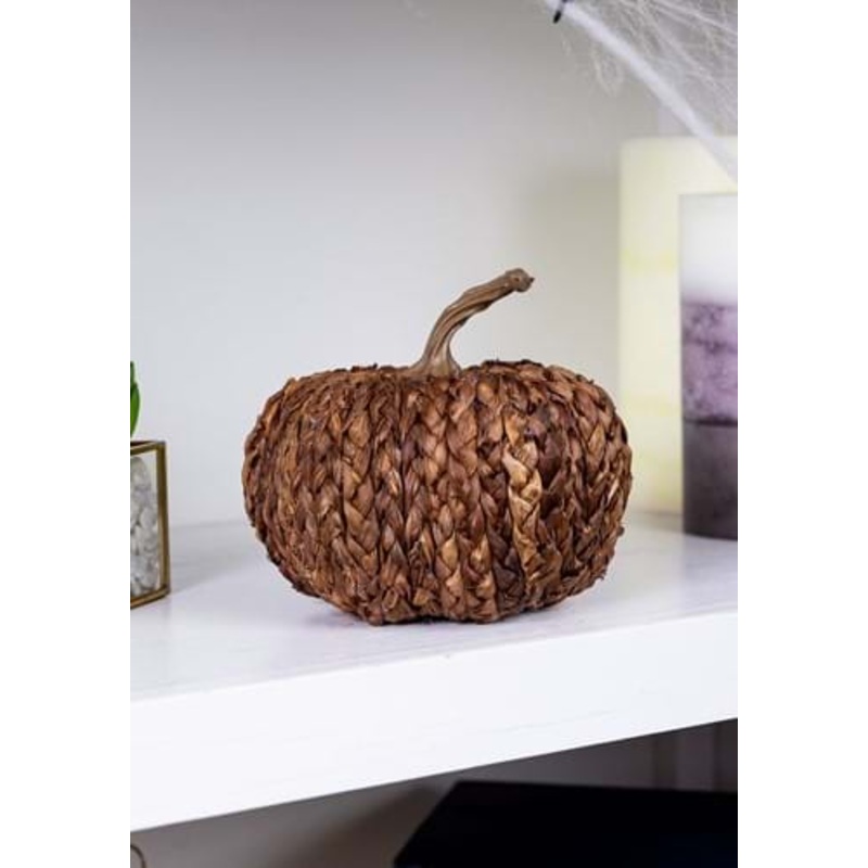 5-Inch Cornpeel Brown Pumpkin Prop Standard