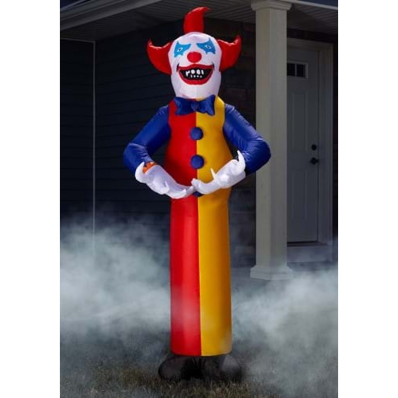 7FT Creepy Evil Clown Inflatable Halloween Decoration Standard