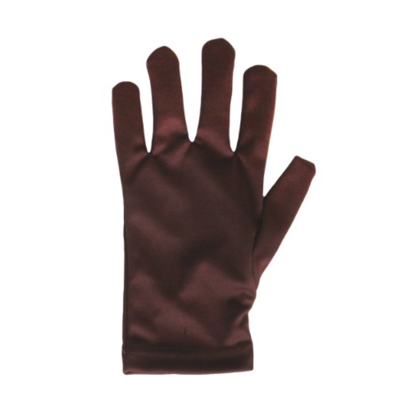 Brown Costume Gloves for Adults Standard