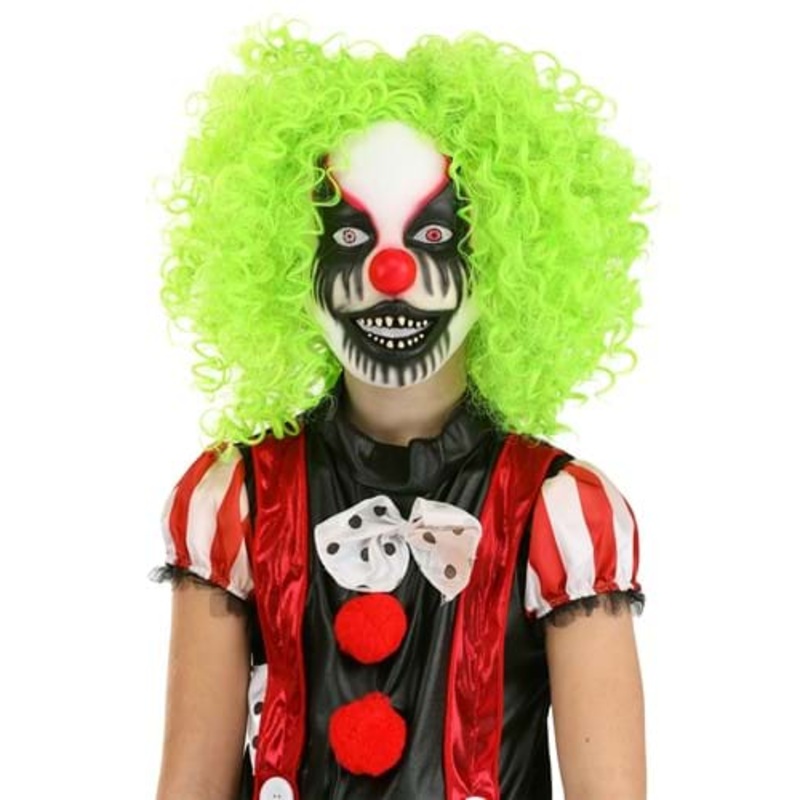 Creepy Clown Kid's Mask Standard