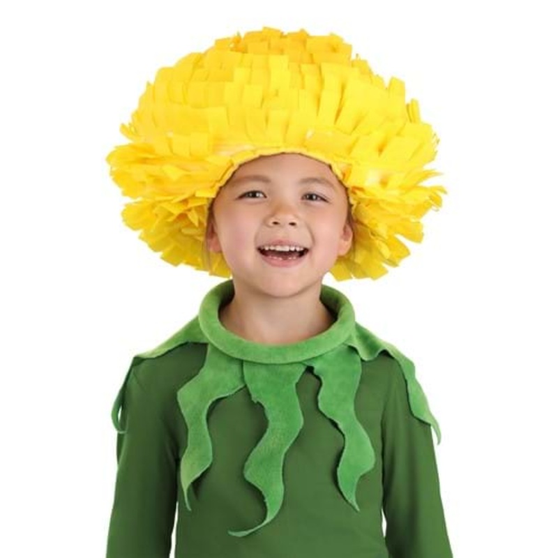 Deluxe Dandelion Flower Costume Kit for Kids Standard