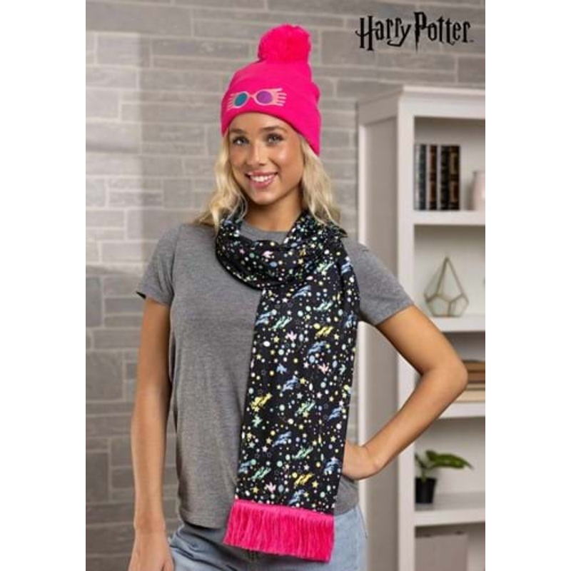 Luna Lovegood Knit Winter Hat & Scarf Set Standard