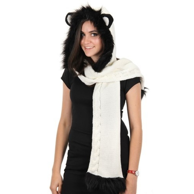 Panda | Knit Hood Standard