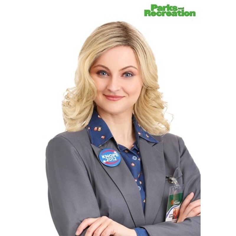 Parks and Recreation Leslie Knope Wig Standard