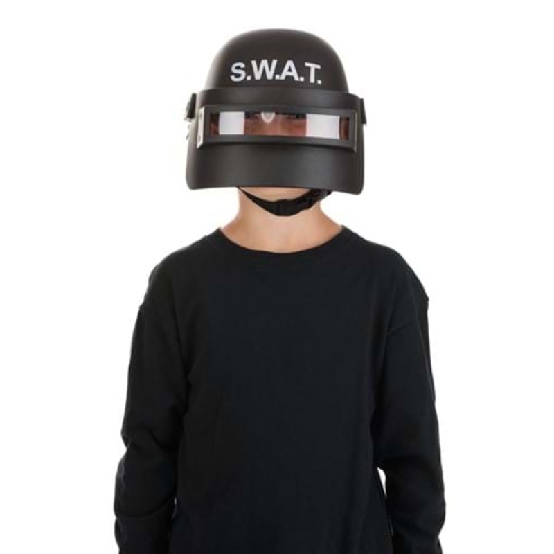 SWAT Costume Visor Helmet for Children Standard