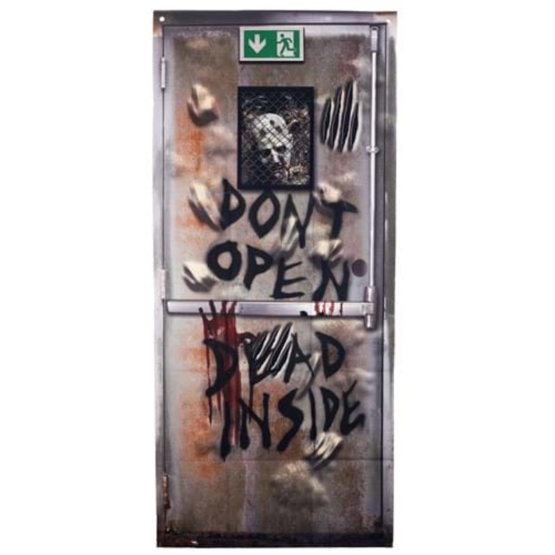 71" Zombie Door Curtain Halloween Decoration Standard