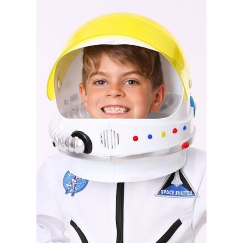 Astronaut Kid's Costume Helmet Standard