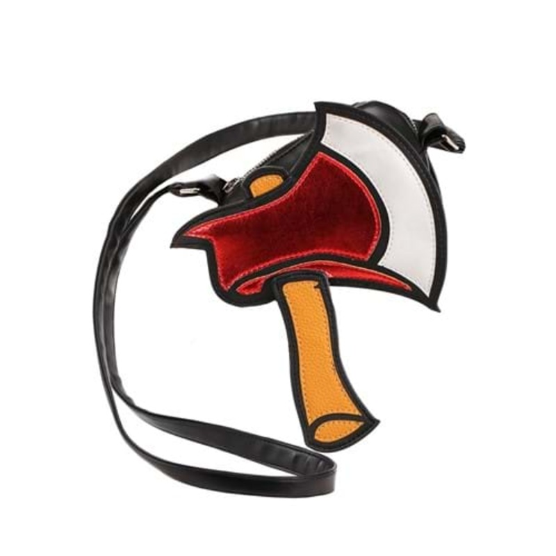 Axe Firefighter Costume Purse Standard