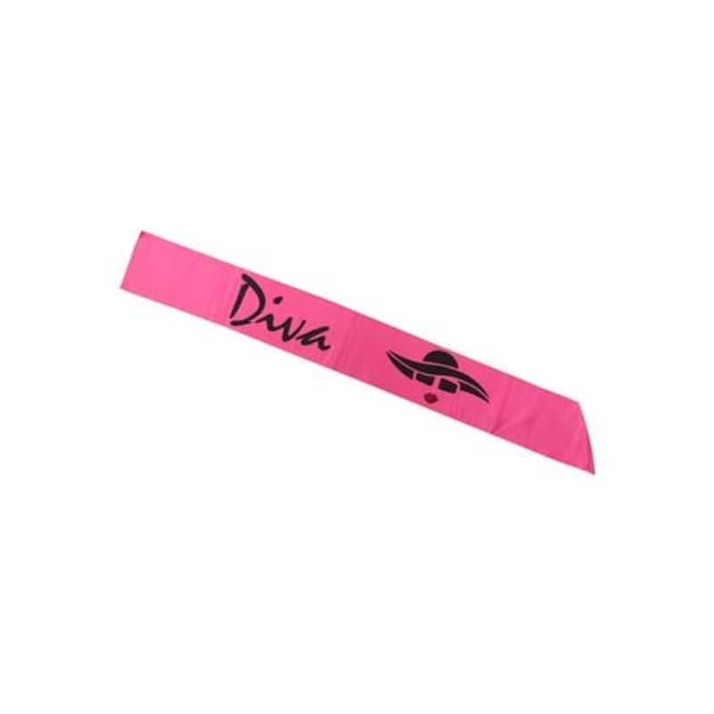 Birthday Sash Diva Hot Pink Standard