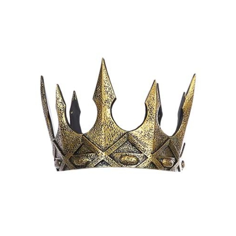 Gold Royal Costume Crown Standard