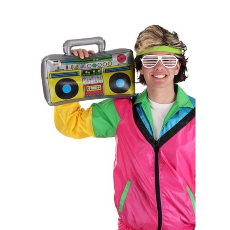 Inflatable 80s Boombox Accessory Standard