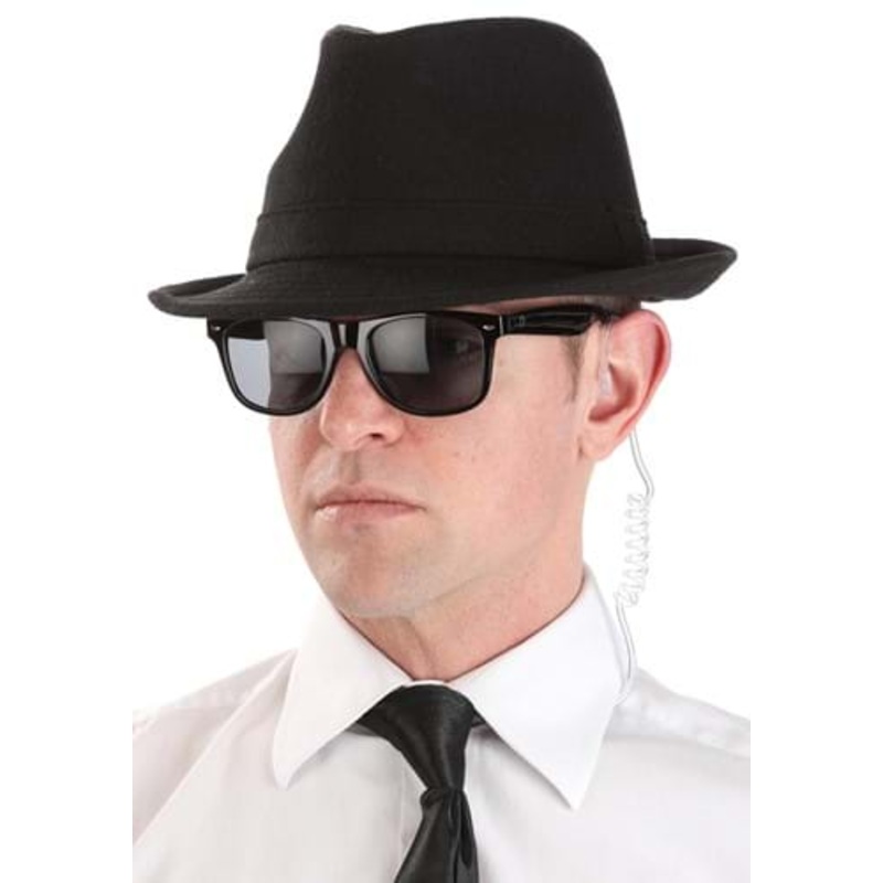Secret Agent Costume Ear Piece Accessory Standard