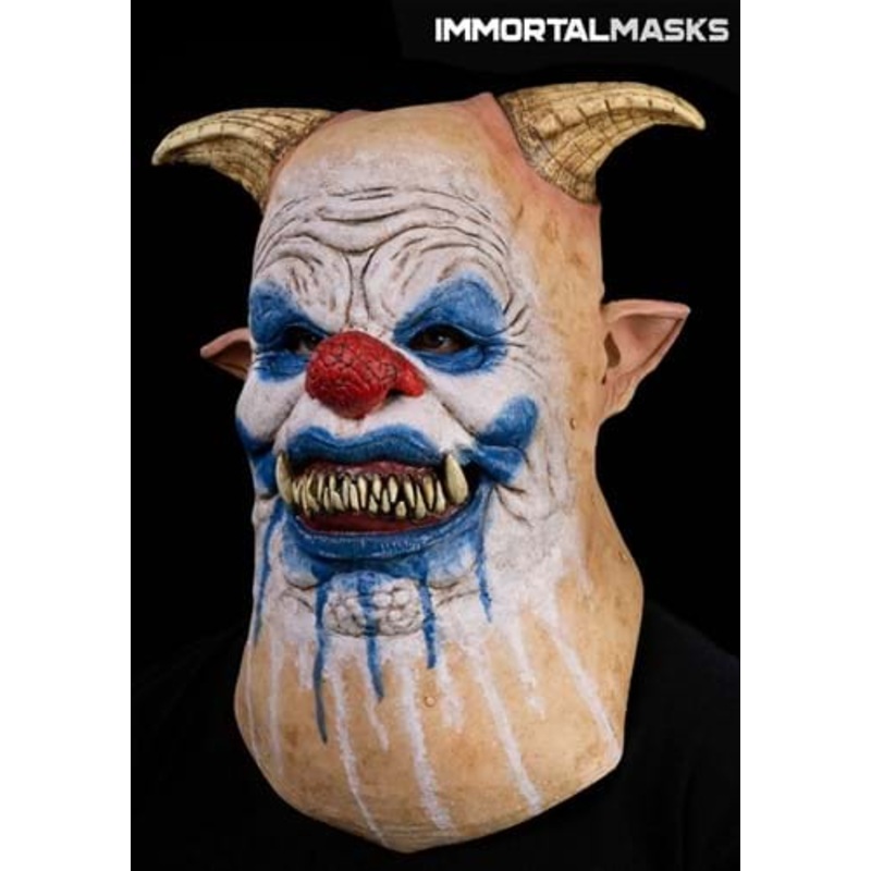 Adult Shitz the Clown Latex Mask From Immortal Masks Standard