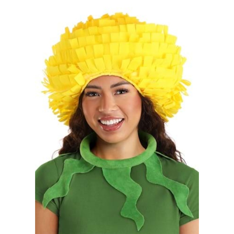 Deluxe Dandelion Flower Costume Kit for Adults Standard