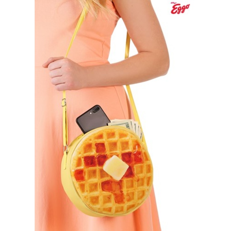 Eggo Waffle Purse Standard