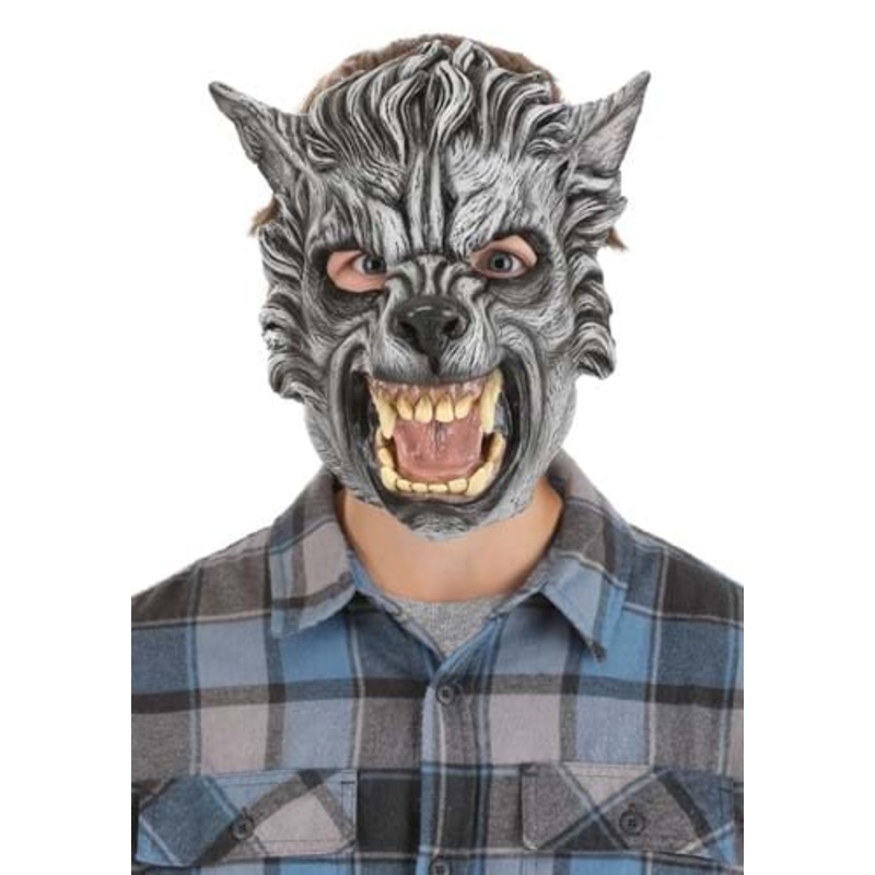 Gray Wolf Mask for Kids Standard