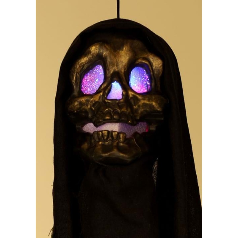 Hanging Color Changing LED Skull Halloween Decoration Standard