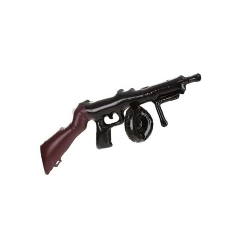 Inflatable Gangster Toy Gun Accessory Standard
