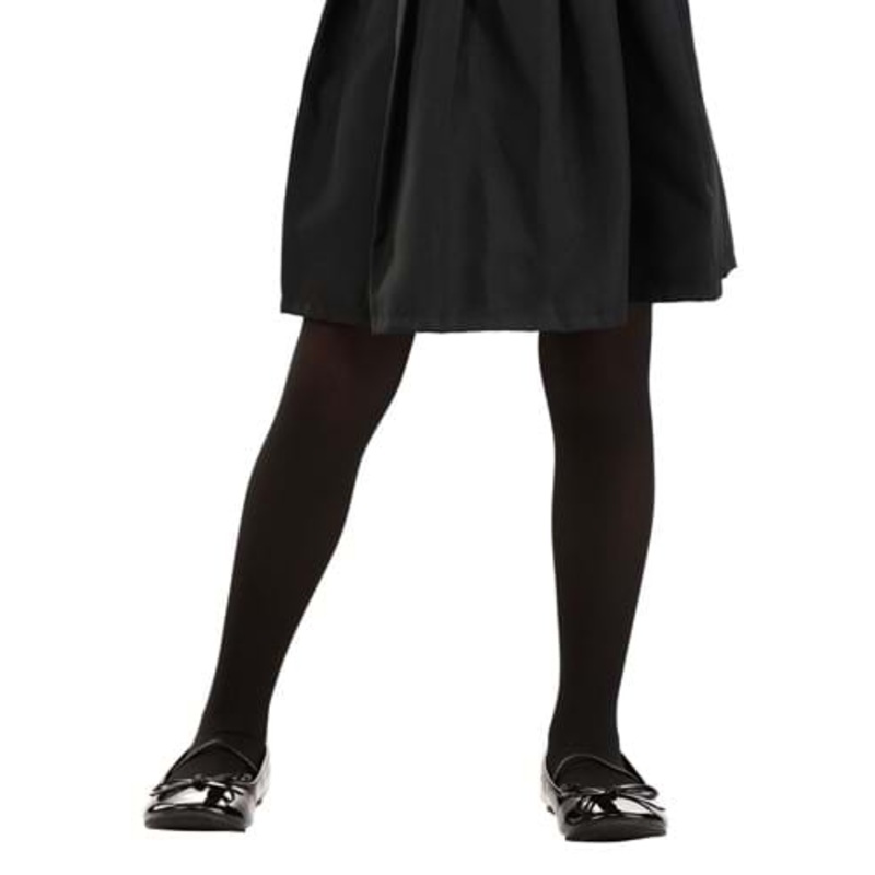 Opaque Black Tights for Kids Standard