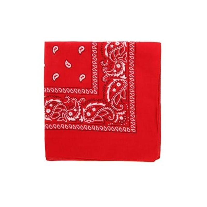 Red Bandana Accessory  Standard