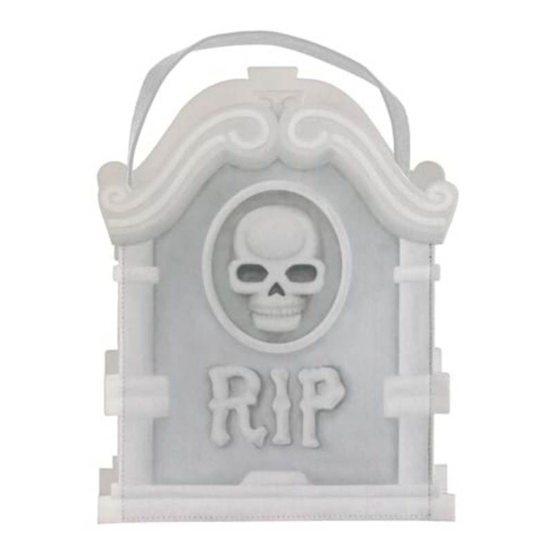 RIP Tombstone Trick or Treat Bag Standard