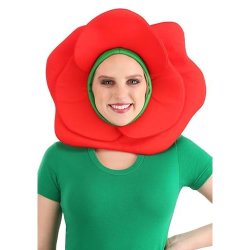 Rose Flower Headpiece for Adults Standard