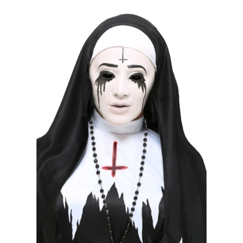 Scary Nun Mask Standard