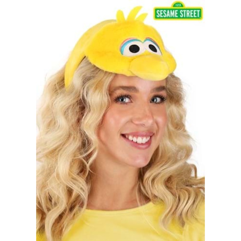 Sesame Street Big Bird Face Costume Headband Standard