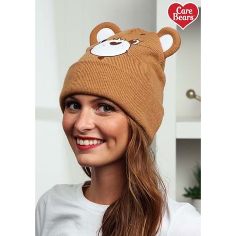 Tenderheart Bear Care Bears Knit Hat Standard